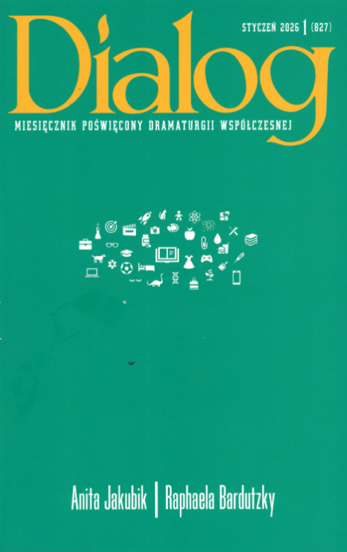 okładka czasopisma pt. "Dialog"