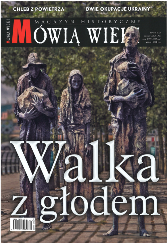 okładka czasopisma Mówią Wieki