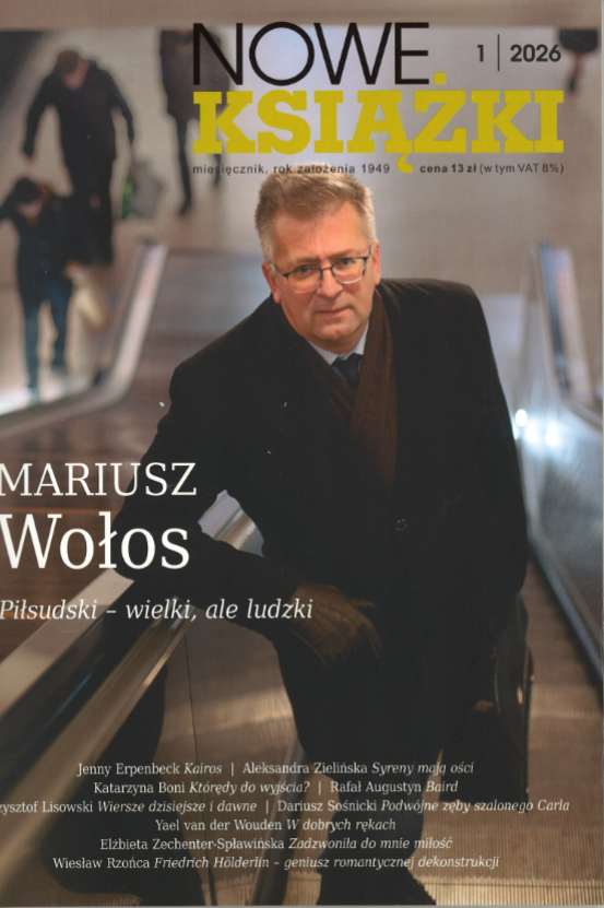 okładka czasopisma pt. "Nowe Książki"