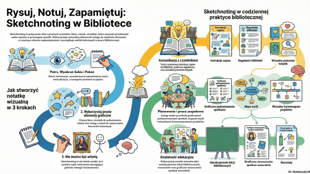 Rysuj, notuj, zapamiętuj - infografika M. Szulikowska