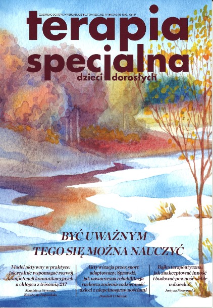 okładka czasopisma Terapia socjalna