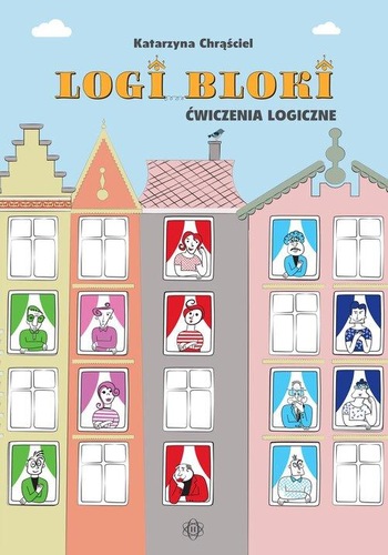 okładka książki, pt. "Logi bloki : ćwiczenia logiczne".