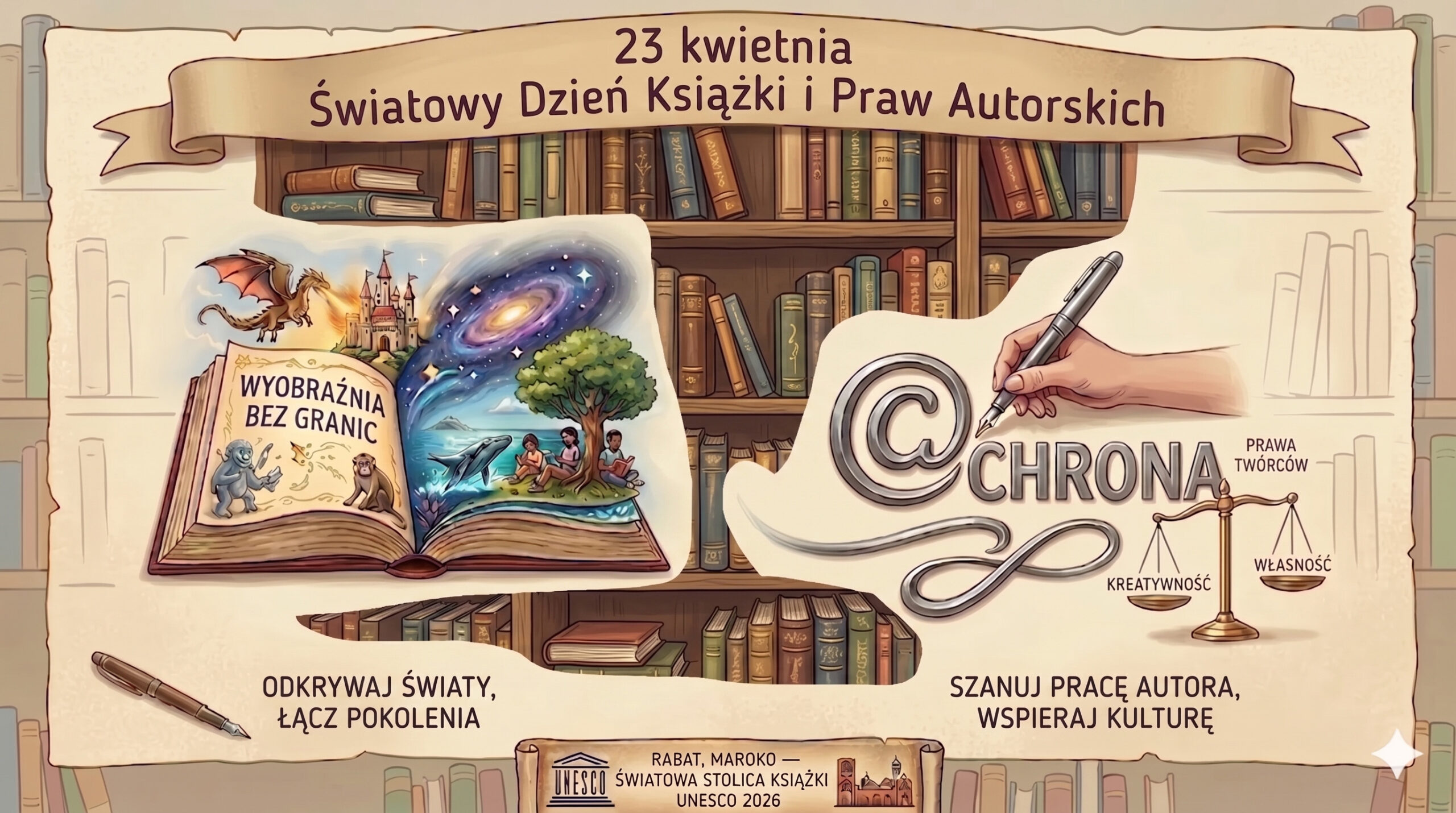 światowy dzień książki i praw autorskich