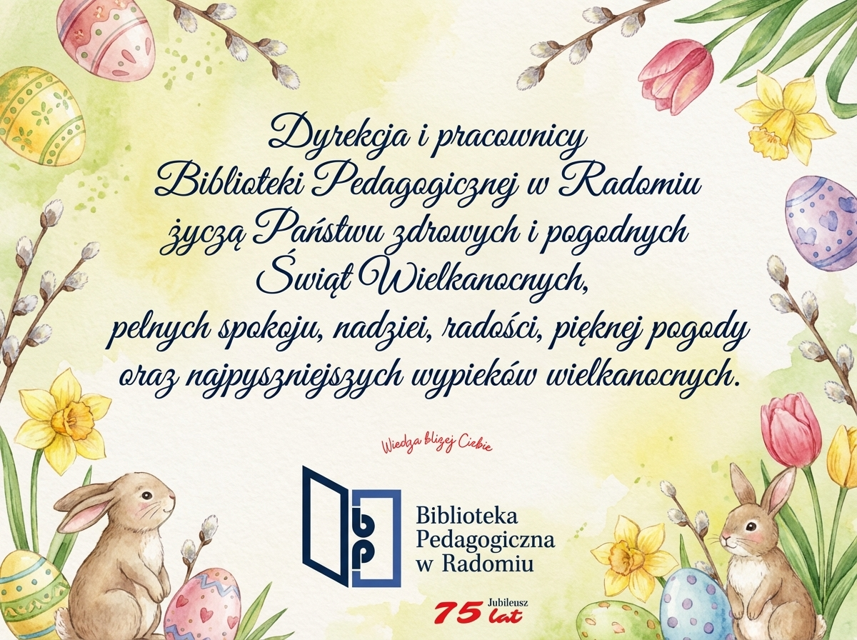 Kartka z życzeniami - Wielkanoc 2026