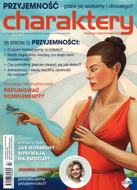 okładka czasopisma pt ."Charaktery" numer 7-8/2026