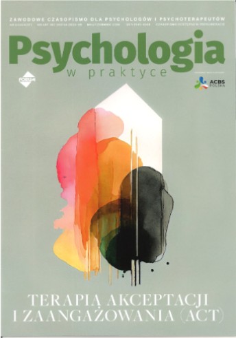 okładka czasopisma pt. "Psychologia w Praktyce" maj/czerwiec 2026