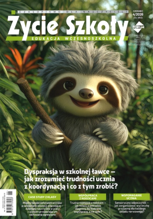 okładka czasopisma pt. "Życie Szkoły" nr 4/2026