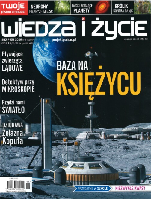 okładka czasopisma pt. "Wiedza i Życie" VIII-2026
