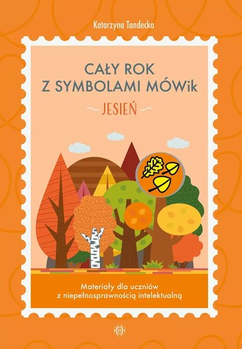 okładka książki, pt. "Cały rok z symbolami MÓWik : jesień".