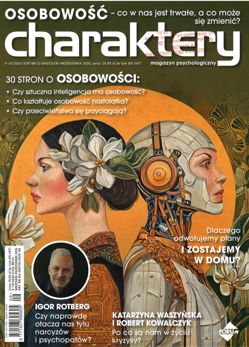 okładka czasopisma pt. "Charaktery" nr 9-10/2026