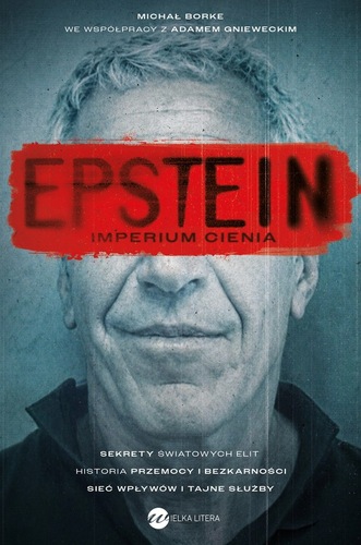 okładka książki, pt. "Epstein : imperium cienia".