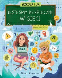 okładka książki, pt. "Jesteśmy bezpieczni w sieci".