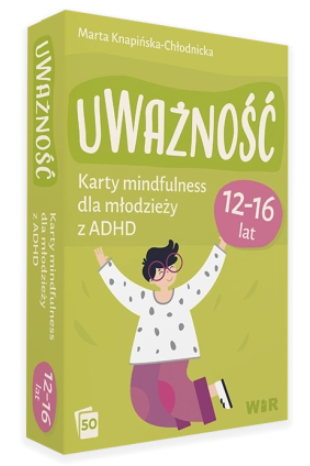 okładka gry dydaktycznej pt. "Uważność".