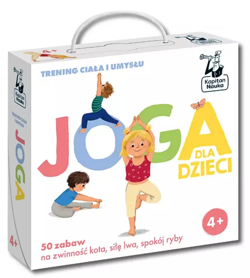 okładka czasopisma pt. "Joga dla dzieci".